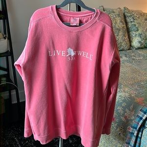 Comfort Colors Crewneck Sweatshirt 30A - Live Well